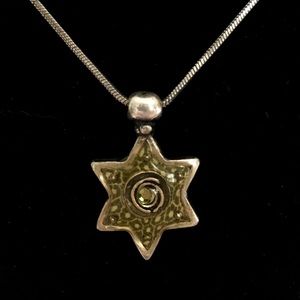 Star of David Jewish Star Judaica Pendant Necklace